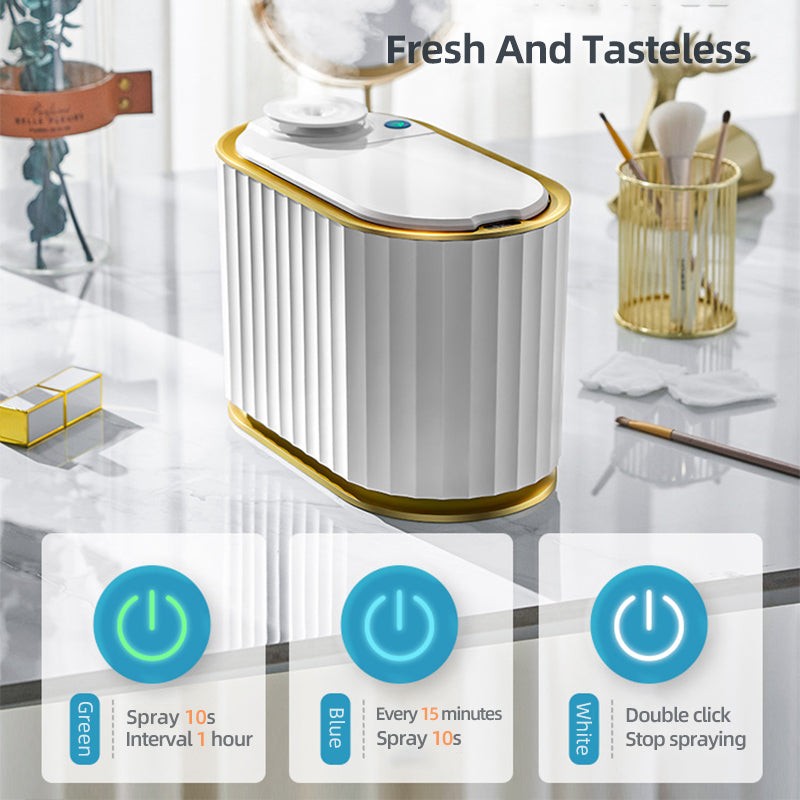 Electric Smart Sensor Trash Can For Toilet - Tropical Escape